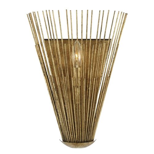 Visual Comfort Studio Collection Alexa Hampton 15.13-Inch Tall Helios Antique Gild Sconce by Visual Comfort Studio AW1101ADB