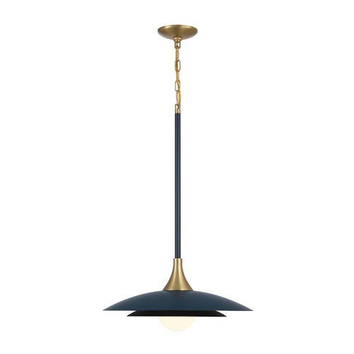 Eurofase Lighting Welsh 18-Inch Pendant in Blue by Eurofase 46441-027