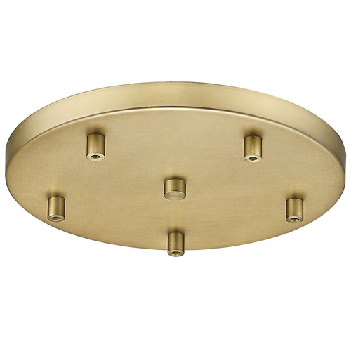 Z-Lite Z-Lite Multi Point Canopy Modern Gold Ceiling Adaptor CP1205R-MGLD