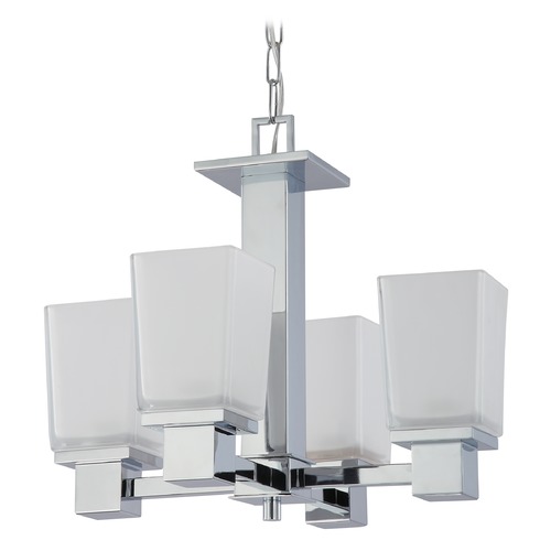Nuvo Lighting Modern Chandelier in Polished Chrome by Nuvo Lighting 60/4005