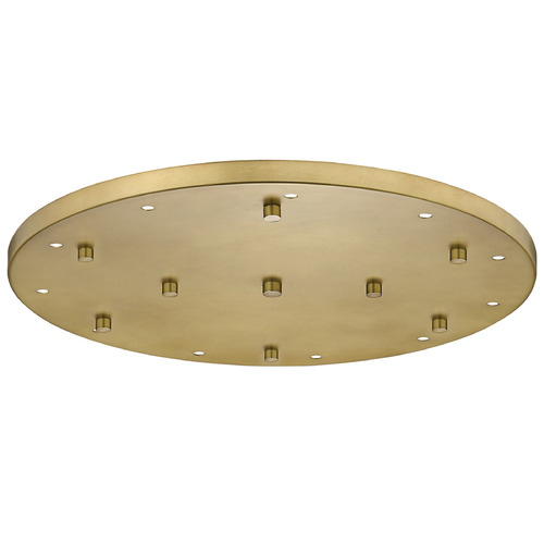 Z-Lite Z-Lite Multi Point Canopy Modern Gold Ceiling Adaptor CP2411R-MGLD