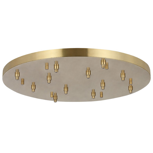 Visual Comfort Modern Collection Visual Comfort Modern Collection Sean Lavin Hand Rubbed Antique Brass Ceiling Adaptor SLCH577HAB
