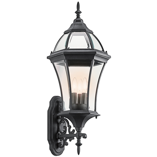 Kichler Lighting Townhouse 31-Inch Outdoor Wall Light in Black by Kichler Lighting 49185BK