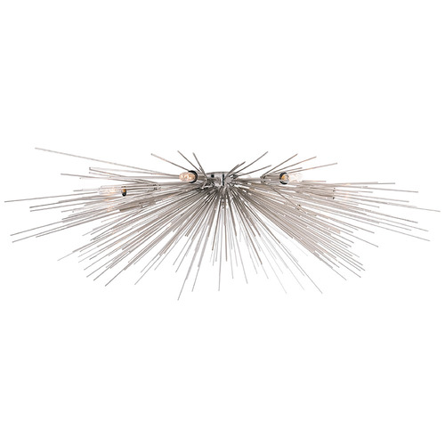 Arteriors Home Lighting Roxanne 35-Inch Flush Mount in Polished Nickel by Arteriors Home 89970