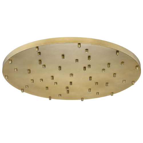 Z-Lite Z-Lite Multi Point Canopy Modern Gold Ceiling Adaptor CP3627R-MGLD