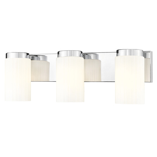 Z-Lite Z-Lite Burk Chrome Bathroom Light 746-3V-CH