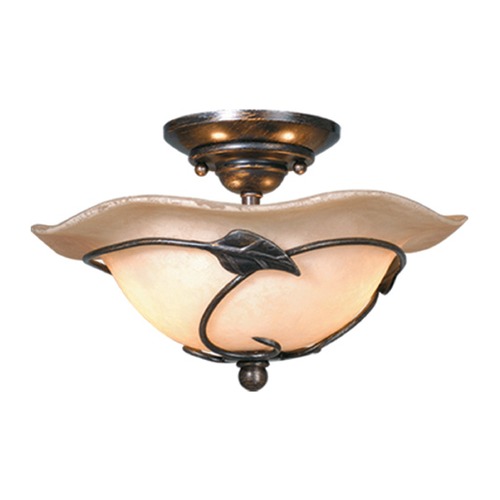 Vaxcel Lighting Vine Oil Shale Semi-Flush Mount by Vaxcel Lighting LK38812OL