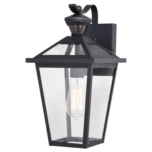Vaxcel Lighting Vaxcel Lighting Derby Matte Black Outdoor Wall Light T0717