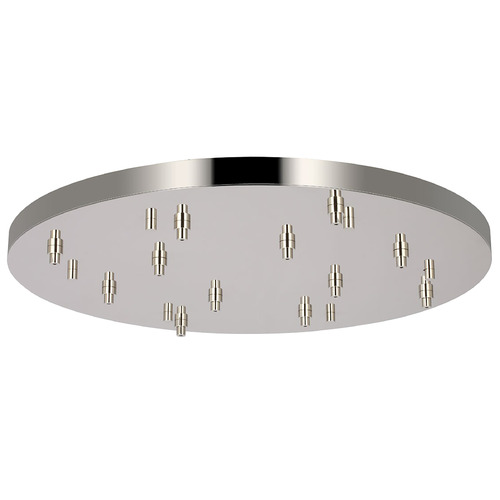 Visual Comfort Modern Collection Visual Comfort Modern Collection Sean Lavin Polished Nickel Ceiling Adaptor SLCH577N