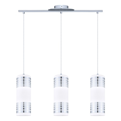 Eglo Lighting Bayman Chrome Multi-Light Pendant by Eglo Lighting 200228A