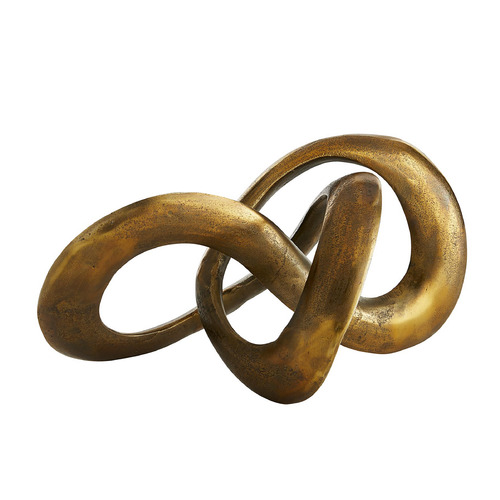 Arteriors Home Lighting Quinn Sculpture in Antique Brass by Arteriors Home 4585