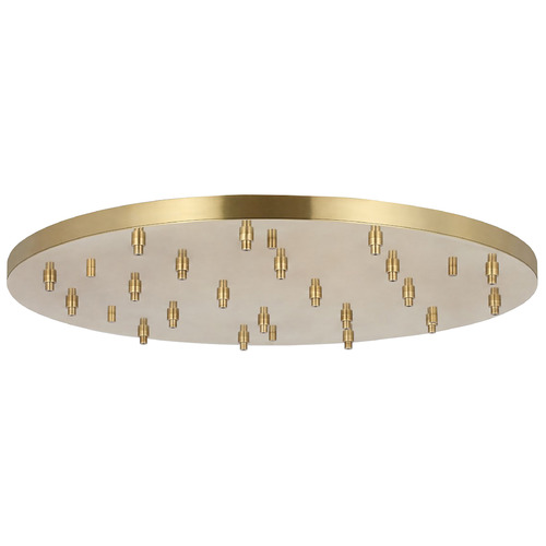 Visual Comfort Modern Collection Visual Comfort Modern Collection Sean Lavin Hand Rubbed Antique Brass Ceiling Adaptor SLCH576HAB