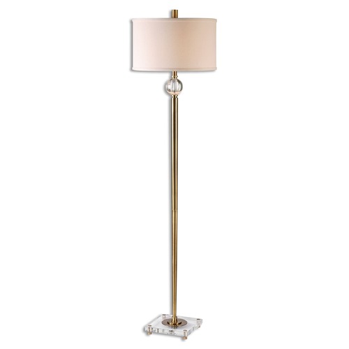 Uttermost Lighting Mesita Brass Floor Lamp by Uttermost Lighting 28635-1