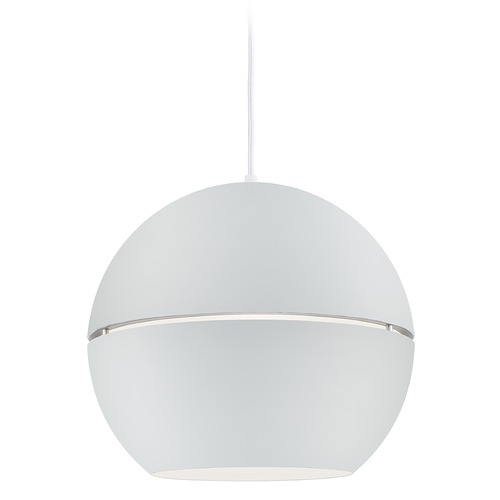 Kuzco Lighting Lucas White Pendant by Kuzco Lighting 494016-WH