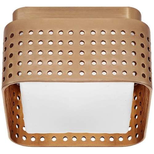 Visual Comfort Signature Collection Kelly Wearstler Precision Flush Mount in Brass by Visual Comfort Signature KW4055ABCDG