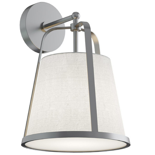 AFX Lighting Afx Lighting Lizzette Satin Nickel Sconce LIZS15MBSN