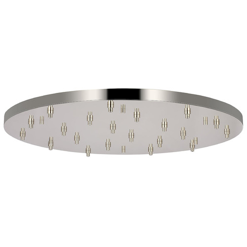Visual Comfort Modern Collection Visual Comfort Modern Collection Sean Lavin Polished Nickel Ceiling Adaptor SLCH576N