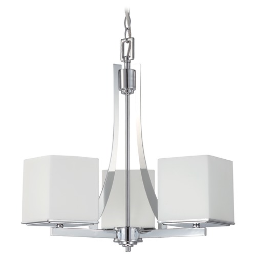 Nuvo Lighting Modern Chandelier in Polished Chrome by Nuvo Lighting 60/4085