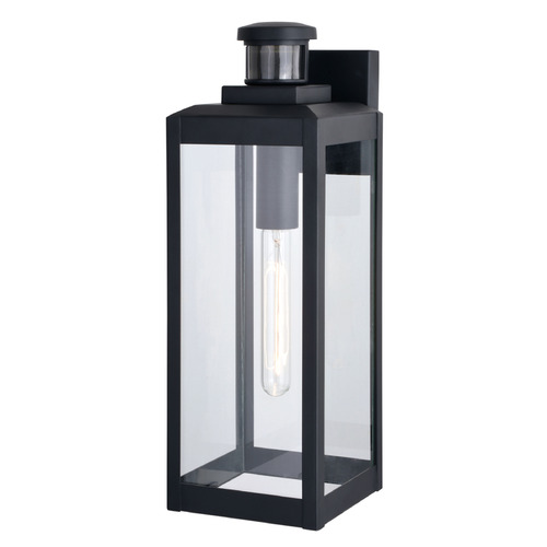 Vaxcel Lighting Vaxcel Lighting Kinzie Textured Black Outdoor Wall Light T0708