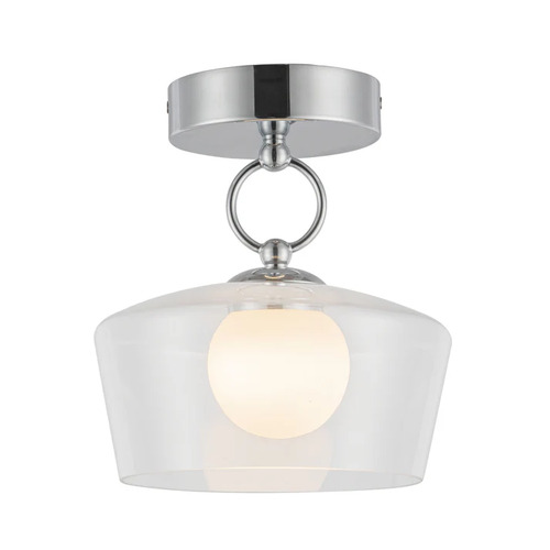 Alora Lighting Alora Lighting Leota Chrome LED Semi-Flushmount Light SF443308CHCL-UNV