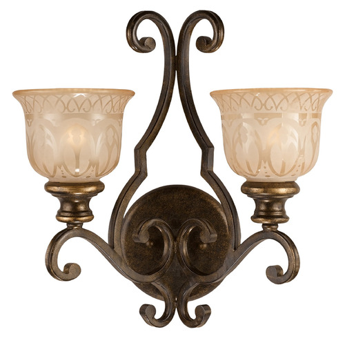 Crystorama Lighting Crystorama Lighting Norwalk Bronze Umber Sconce 7402-BU