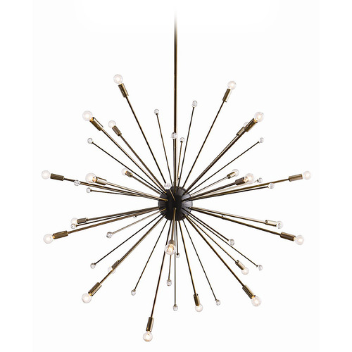 Arteriors Home Lighting Imogene Large Chandelier in Vintage Brass by Arteriors Home 89979
