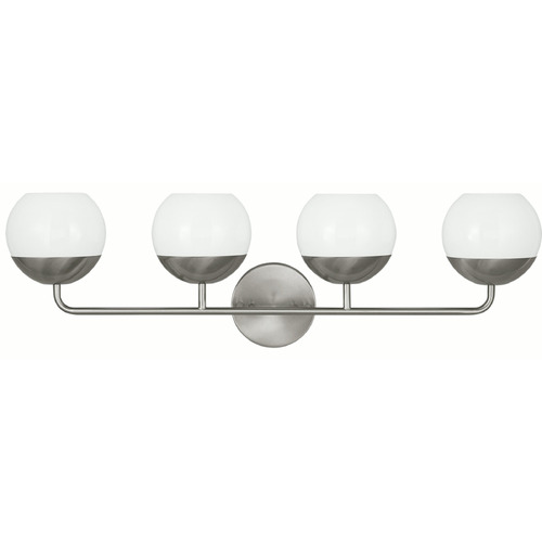 Visual Comfort Studio Collection Visual Comfort Studio Collection Alvin Brushed Nickel Bathroom Light 4468104-962