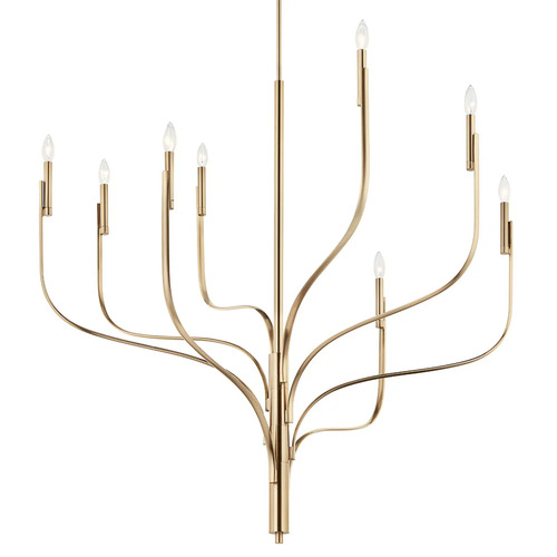 Kichler Lighting Livadia 8-Light Chandelier in Champagne Bronze by Kichler Lighting 52675CPZ