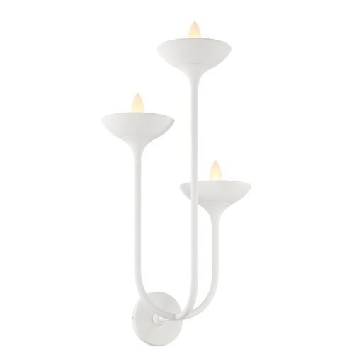 Minka Lavery Ryton Plaster White Sconce by Minka Lavery 4713-892