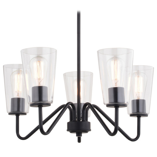 Vaxcel Lighting Vaxcel Lighting Beverly Matte Black Chandelier H0284