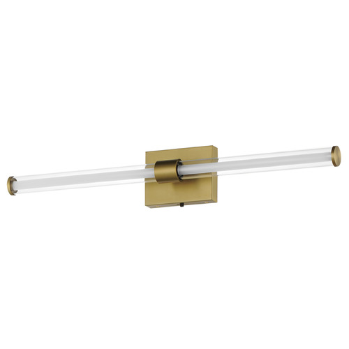 ET2 Lighting Et2 Fuse Natural Aged Brass LED Vertical Bathroom Light E23443-10NAB