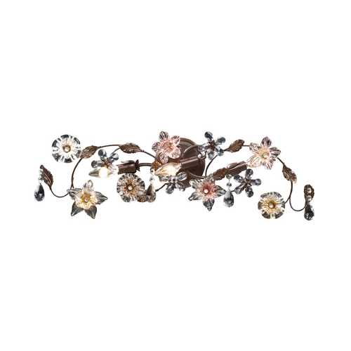 Elk Lighting Bathroom Light in Deep Rust Finish 20075/3