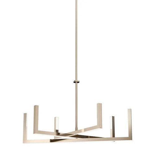 Elan Lighting Priam 28-Inch LED Chandelier in White by Kichler Lighting 84313PN