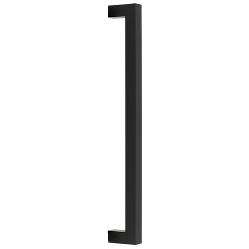 Visual Comfort Modern Collection Visual Comfort Modern Collection Mick De Giulio Stagger Outdoor Black LED Outdoor Wall Light MDOWS525B27OB