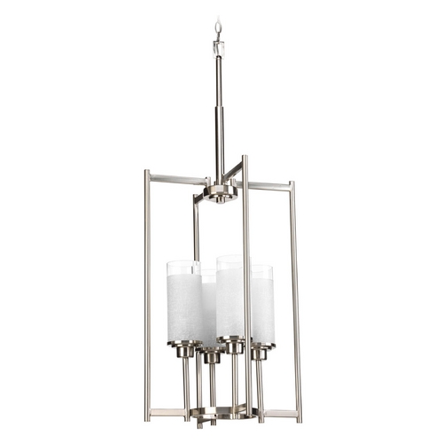 Progress Lighting Alexa Pendant in Brushed Nickel by Progress Lighting P3977-09