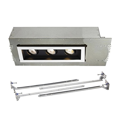 WAC Lighting Mini Multiples Black LED Recessed Kit by WAC Lighting MT-3LD311NA-F940BK