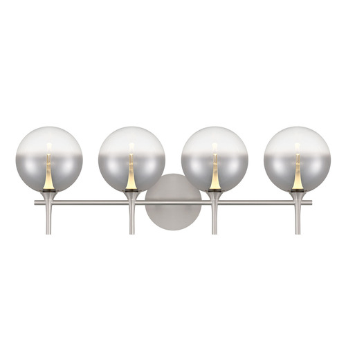 Eurofase Lighting Lissa 4-Light LED Vanity Light in Satin Nickel by Eurofase Lighting 48917-025