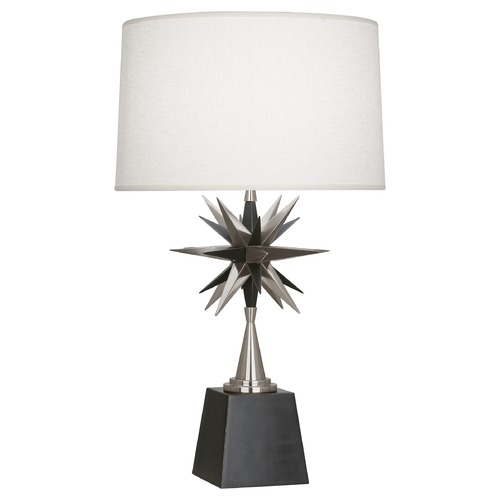 Robert Abbey Lighting Cosmos Deep Patina Bronze with Antique Silver Table Lamp by Robert Abbey S1015