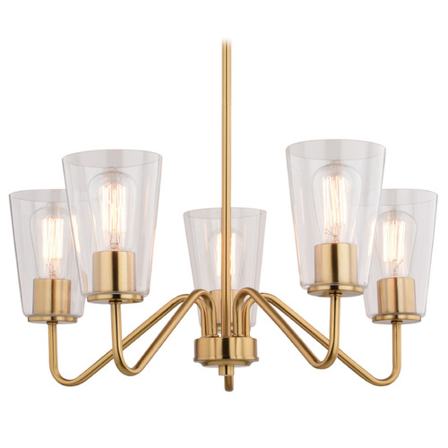 Vaxcel Lighting Vaxcel Lighting Beverly Muted Brass Chandelier H0286