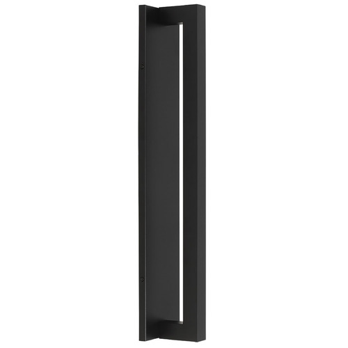 Visual Comfort Modern Collection Visual Comfort Modern Collection Mick De Giulio Stagger Outdoor Black LED Outdoor Wall Light MDOWS525M27OB