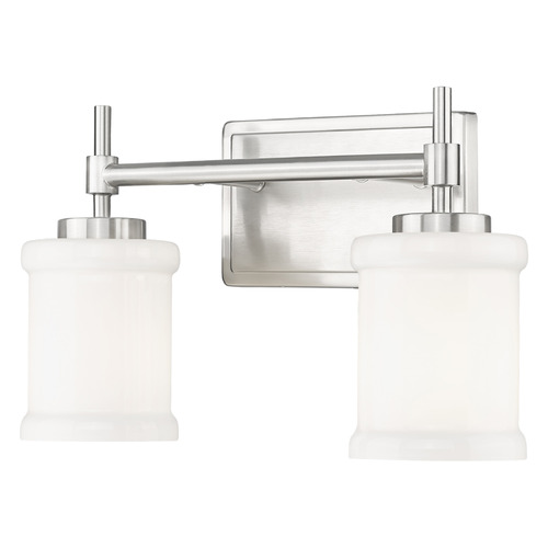 Z-Lite Z-Lite Cadoc Brushed Nickel Bathroom Light 622-2V-BN