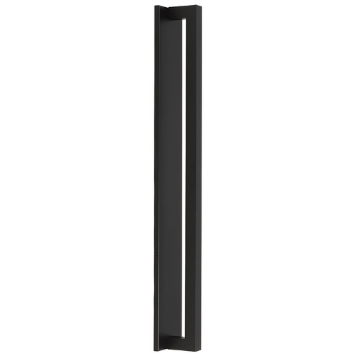 Visual Comfort Modern Collection Visual Comfort Modern Collection Mick De Giulio Stagger Outdoor Black LED Outdoor Wall Light MDOWS526M27OB