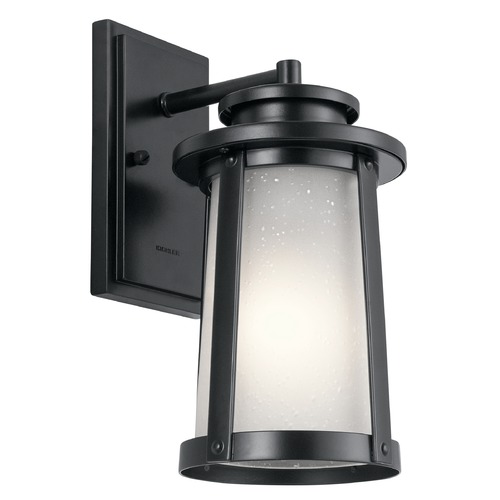 Kichler Lighting Harbor Bay Outdoor Wall Light Black by Kichler Lighting 49917BK