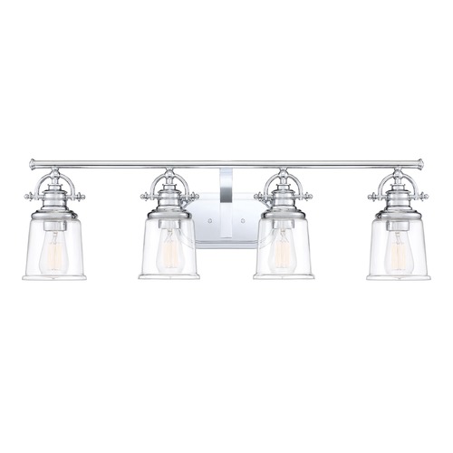 Quoizel Lighting Grant 32-Inch Bath Light in Polished Chrome by Quoizel Lighting GRT8604C