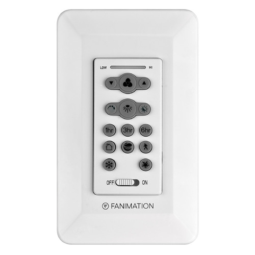 Fanimation Fans DC Reversible Fan & Light Wall Control by Fanimation Fans TW306