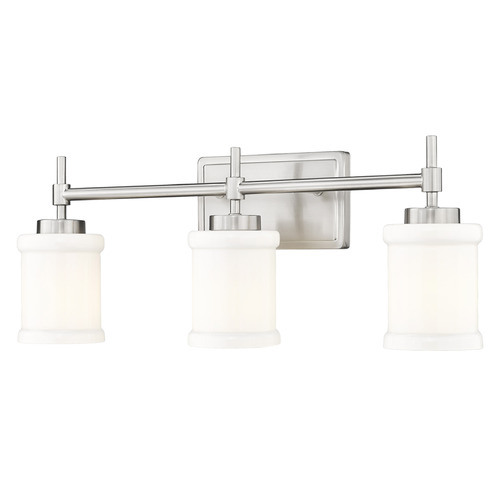 Z-Lite Z-Lite Cadoc Brushed Nickel Bathroom Light 622-3V-BN