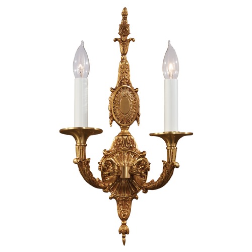 Metropolitan Lighting French Gold Sconce by Metropolitan Lighting N950093