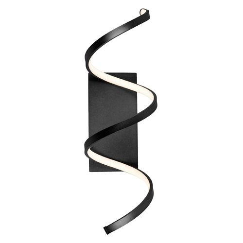 Kuzco Lighting Synergy Black LED Sconce by Kuzco Lighting WS93724-BK