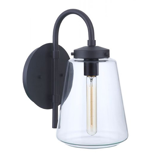 Craftmade Lighting Laclede Midnight Outdoor Wall Light by Craftmade Lighting ZA3814-MN