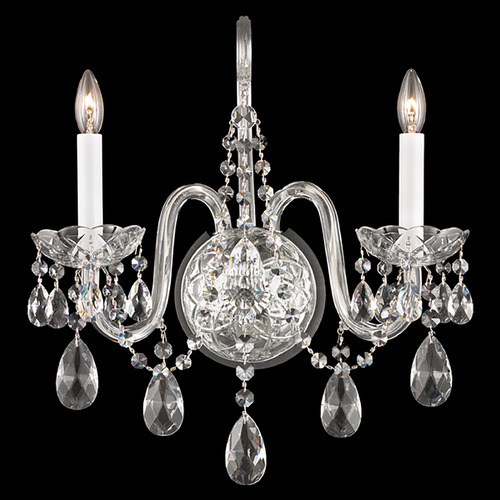 Schonbek Lighting Arlington Polished Silver Sconce by Schonbek Lighting 1301-40H
